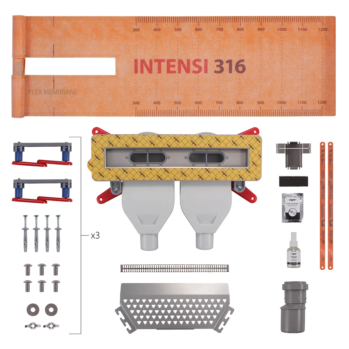 Wiper GmbH | Produkte | Duschrinne INTENSI 316 - 15