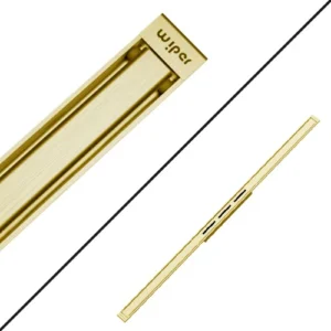 Wiper GmbH | Produkte | Duschrinne INTENSI 316 | Designrost Lan Gold gebürstet