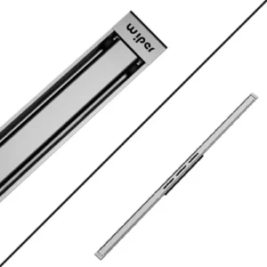 Wiper GmbH | Produkte | Duschrinne INTENSI 316 | Designrost Lan Silber matt